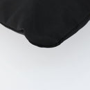 PRADA Hand Bag Nylon Black Silver Auth 152399-14