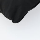 PRADA Hand Bag Nylon Black Silver Auth 152399-16