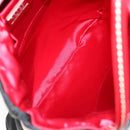 PRADA Hand Bag Nylon Black Silver Auth 152399-11