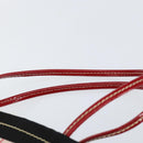 PRADA Hand Bag Nylon Black Silver Auth 152399-8