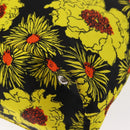 PRADA Tote Bag Nylon 2way Yellow Silver Auth 152402-17