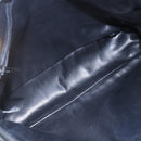 BALLY Chain Shoulder Bag Leather Black Gold Auth 152403-11