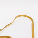 PRADA Hand Bag Safiano leather 2way Yellow Gold Auth 152405-15