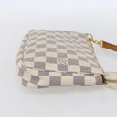 LOUIS VUITTON Damier Azur Pochette Accessoires Pouch N51986 LV Auth 152406V-4