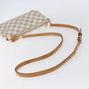 LOUIS VUITTON Damier Azur Pochette Accessoires Pouch N51986 LV Auth 152406V-7