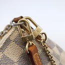 LOUIS VUITTON Damier Azur Eva Shoulder Bag 2way N55214 LV Auth 152408-20