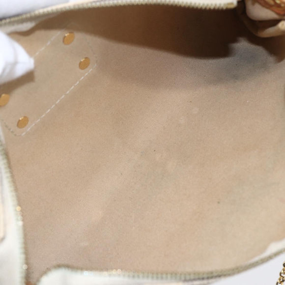 LOUIS VUITTON Damier Azur Eva Shoulder Bag 2way N55214 LV Auth 152408