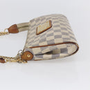 LOUIS VUITTON Damier Azur Eva Shoulder Bag 2way N55214 LV Auth 152408-3