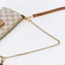 LOUIS VUITTON Damier Azur Eva Shoulder Bag 2way N55214 LV Auth 152408-7