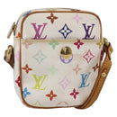 LOUIS VUITTON Monogram Multicolor Lift Shoulder Bag White M40055 LV Auth 152409-1