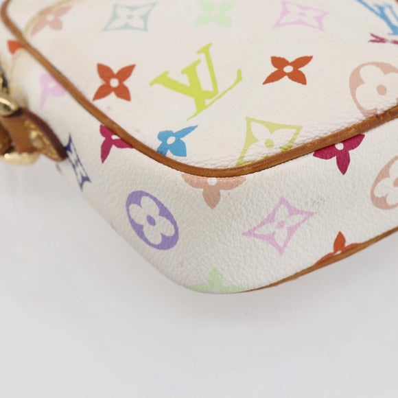 LOUIS VUITTON Monogram Multicolor Lift Shoulder Bag White M40055 LV Auth 152409