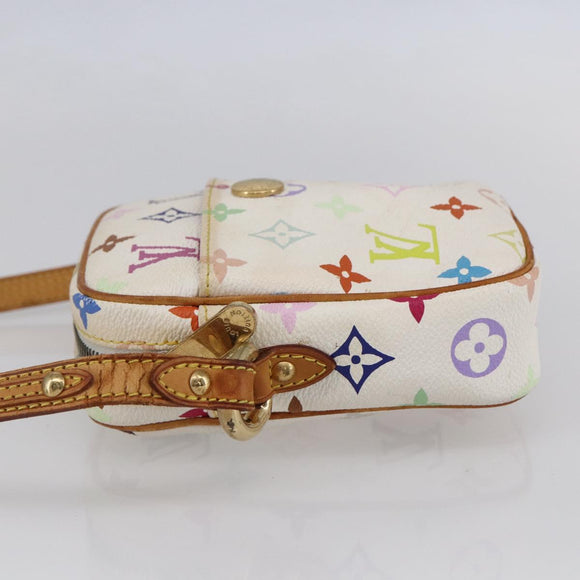 LOUIS VUITTON Monogram Multicolor Lift Shoulder Bag White M40055 LV Auth 152409