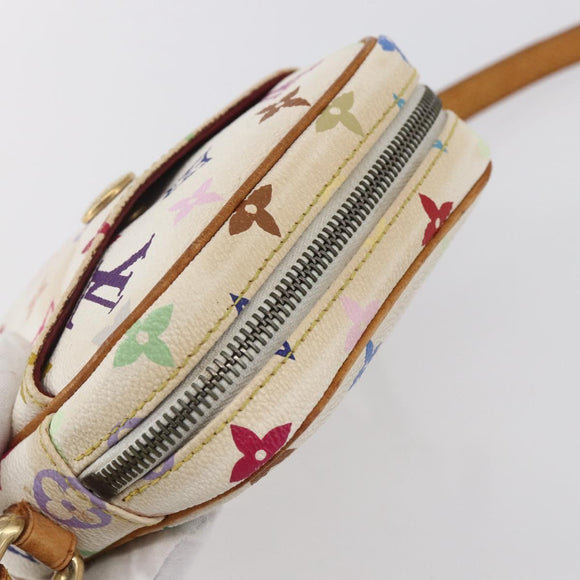 LOUIS VUITTON Monogram Multicolor Lift Shoulder Bag White M40055 LV Auth 152409