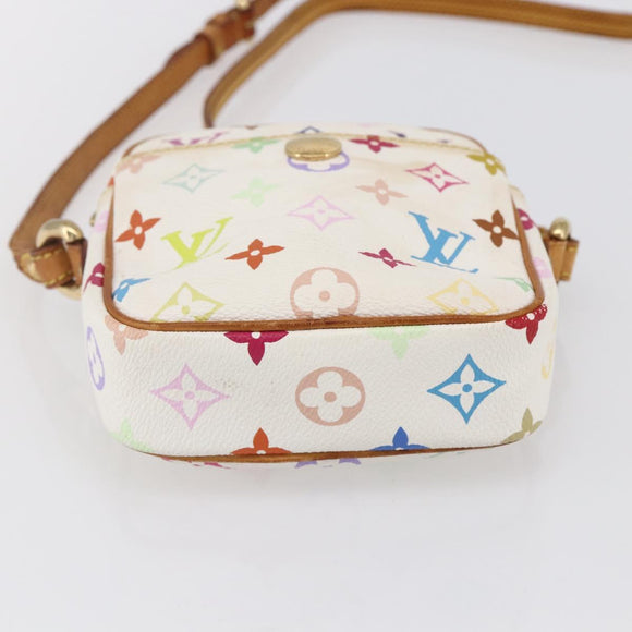 LOUIS VUITTON Monogram Multicolor Lift Shoulder Bag White M40055 LV Auth 152409