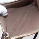 LOUIS VUITTON Multicolor Pochette Accessoires Pouch Black M92648 LV Auth 152410-11