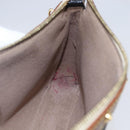 LOUIS VUITTON Multicolor Pochette Accessoires Pouch Black M92648 LV Auth 152410-21