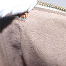 LOUIS VUITTON Multicolor Pochette Accessoires Pouch Black M92648 LV Auth 152410-12