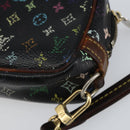 LOUIS VUITTON Monogram Multicolor Trousse Wapity Pouch Black M58034 Auth 152411-15