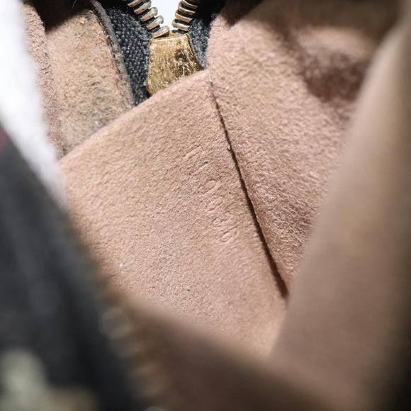 LOUIS VUITTON Monogram Multicolor Trousse Wapity Pouch Black M58034 Auth 152411