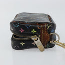 LOUIS VUITTON Monogram Multicolor Trousse Wapity Pouch Black M58034 Auth 152411-4