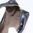 LOUIS VUITTON Monogram Multicolor Trousse Wapity Pouch Black M58034 Auth 152412-18