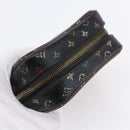 LOUIS VUITTON Monogram Multicolor Trousse Wapity Pouch Black M58034 Auth 152412-6