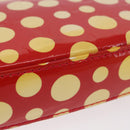 LOUIS VUITTON Vernis Dot Infini Pochette Accessoires Pouch M91428 Auth 152414V-6