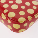 LOUIS VUITTON Vernis Dot Infini Pochette Accessoires Pouch M91428 Auth 152414V-18