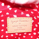 LOUIS VUITTON Vernis Dot Infini Pochette Accessoires Pouch M91428 Auth 152414V-19