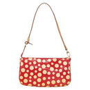 LOUIS VUITTON Vernis Dot Infini Pochette Accessoires Pouch M91428 Auth 152414V-2