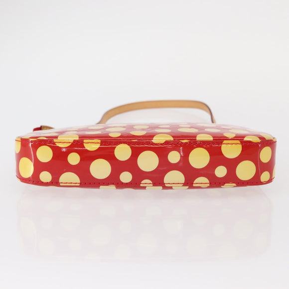 LOUIS VUITTON Vernis Dot Infini Pochette Accessoires Pouch M91428 Auth 152414V