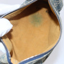 LOUIS VUITTON Monogram Denim Trousse Speedy GM Pouch Blue M95081 LV Auth 152415-11