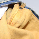 LOUIS VUITTON Monogram Denim Trousse Speedy GM Pouch Blue M95081 LV Auth 152415-12