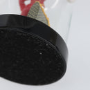 LOUIS VUITTON Snow Globe Pageboy Clear Red LV Auth 152416-9