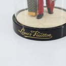 LOUIS VUITTON Snow Globe Pageboy Clear Red LV Auth 152416-11