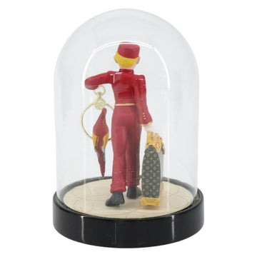 LOUIS VUITTON Snow Globe Pageboy Clear Red LV Auth 152416 - 0