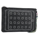 LOUIS VUITTON Monogram Eclipse Fragment iPhone Case M64433 LV Auth 152417-1