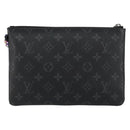 LOUIS VUITTON Monogram Eclipse Fragment iPhone Case M64433 LV Auth 152417-2