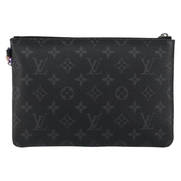 LOUIS VUITTON Monogram Eclipse Fragment iPhone Case M64433 LV Auth 152417