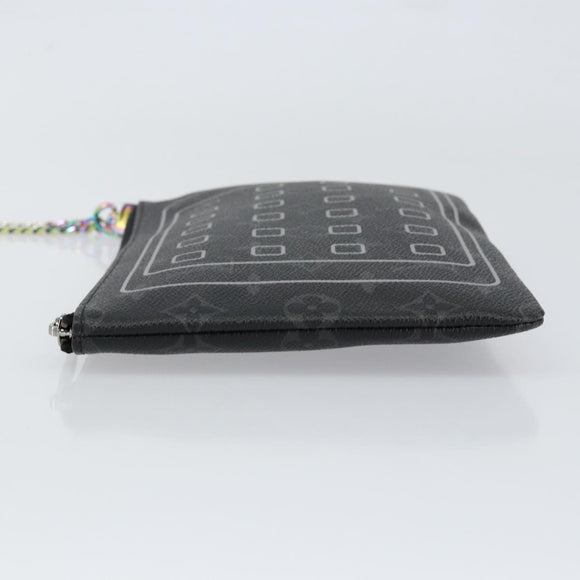 LOUIS VUITTON Monogram Eclipse Fragment iPhone Case M64433 LV Auth 152417