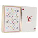 LOUIS VUITTON Monogram Multicolor Playing Cards Black White LV Auth 152420A-1