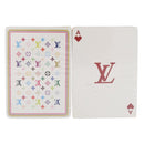 LOUIS VUITTON Monogram Multicolor Playing Cards Black White LV Auth 152420A-2