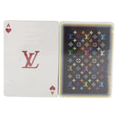 LOUIS VUITTON Monogram Multicolor Playing Cards Black White LV Auth 152420A-3