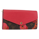 LOUIS VUITTON Epi Monogram La Mage Portefeiulle Sarah Wallet M60938 Auth 152421AM-1