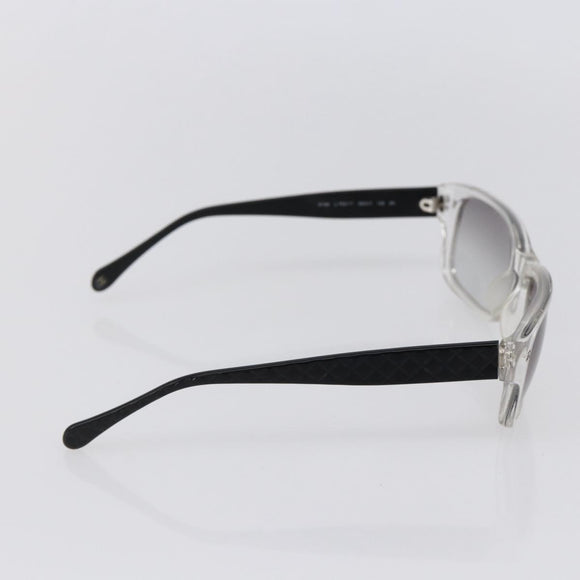 CHANEL Sunglasses plastic Black CC Auth 152424