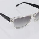 CHANEL Sunglasses plastic Black CC Auth 152424-6