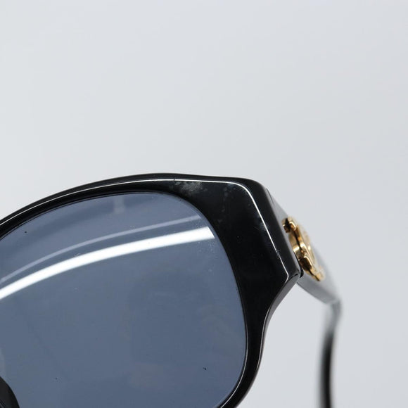 CHANEL Sunglasses plastic Black CC Auth 152425