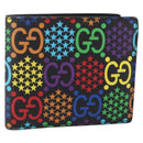 GUCCI GG Psychedelic Wallet Multicolor 601089 Auth 152426M-1