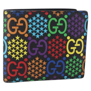 GUCCI GG Psychedelic Wallet Multicolor 601089 Auth 152426M