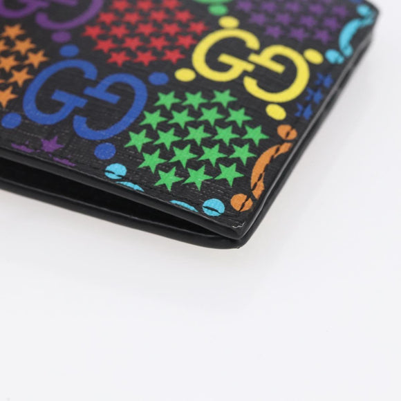 GUCCI GG Psychedelic Wallet Multicolor 601089 Auth 152426M